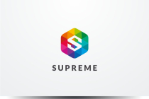 Letter S Hexagon Colorful Logo Design Vector v22 Screenshot 1