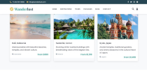 Wanderlust - Travel HTML Template Screenshot 1
