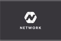 Letter N Hexagon Logo Design Vector v07 Screenshot 2