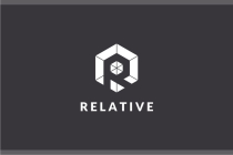Letter R Hexagon Geometric Logo Design Vector v08 Screenshot 2