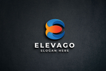 Abstract E Letter Logo Screenshot 1