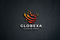 Global Business Growth Logo Screenshot 1