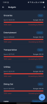 FinanceFlow Pro - Finance Dashboard Flutter Screenshot 4