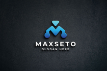 Digital Letter M Logo Screenshot 1