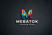 Abstract City Letter M Logo Screenshot 1