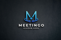 Communication Letter M Logo Screenshot 1