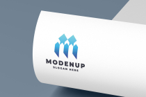 Modern Letter M Pro Logo Screenshot 2