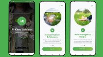 AI Crop Advisor React Native Expo App Screenshot 1