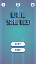 Lane Shifted - Buildbox Templates Screenshot 1