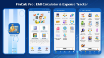 FinCalc Pro - EMI Calculator - Expense Tracker App Screenshot 1