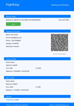 FlightEasy - Flight Booking Web App with Admin Screenshot 1