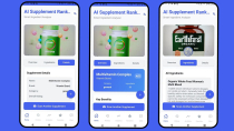 AI Supplement Ranker React Native Expo App  Screenshot 3