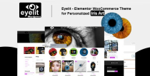 Eyelit The Ultimate Iris Artwork WooCommerce Theme Screenshot 1