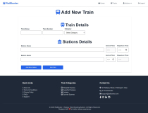 Railbooker - PHP Script Screenshot 6