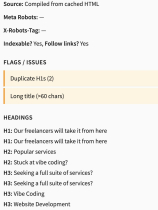 OnPage Pro - Self-Hosted PHP On-Page SEO Analyze Screenshot 4