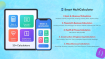 Smart MultiCalculator - Android Calculator App Screenshot 1