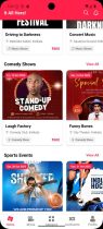Events Shows Entry Tickets Online Booking APP UIUX Screenshot 27
