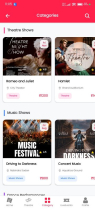 Events Shows Entry Tickets Online Booking APP UIUX Screenshot 28