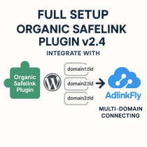 Organic Safelink Plugin with AdlinkFly integrate W Screenshot 1