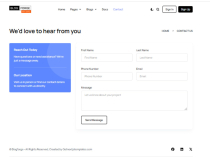 BlogForge Nextjs Website Templates Screenshot 5