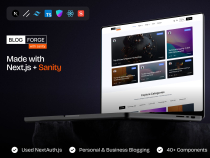 BlogForge Nextjs Website Templates Screenshot 11