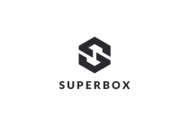 Super Box Letter S Hexagon Logo Design Vector Screenshot 3
