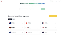 E-Simci - eSIM Marketplace Platform Screenshot 1