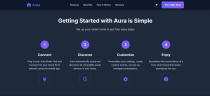 Aura - Smart Home Landing Page Template  Screenshot 7