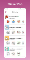 StickerPop  - Android Studio Project Screenshot 2