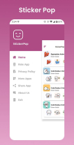 StickerPop  - Android Studio Project Screenshot 3