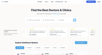 FindMyDoc – Doctor And Clinic Finder Platform Screenshot 1