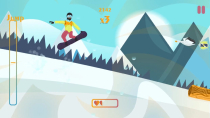 Snow Mountain Snowboard - Construct 3 Template Screenshot 4