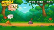 Jungle Escape - Unity Source Code Screenshot 2