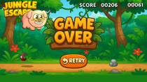 Jungle Escape - Unity Source Code Screenshot 6