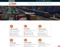 Prime Transport: Logistics Elementor Template Kit Screenshot 5