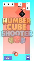 Number Cube Shooter - Puzzle Mobile Unity Game Screenshot 7