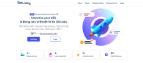 OKLinks Premium Modern Theme For Adlinkfly Screenshot 1