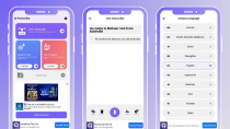 AI Live Transcribe Speak with AdMob FB Ads Android Screenshot 1