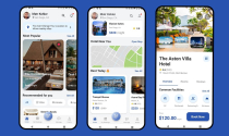 AI Hotel Booking UI Kit  - React Native Screenshot 1