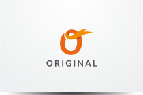Original Letter O Ribbon Logo Design Vector Screenshot 1