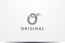 Original Letter O Ribbon Logo Design Vector Screenshot 3