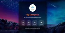Coming Soon Countdown HTML Template 10 Themes Screenshot 3
