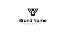 Modern W Leter Icon Logo  Screenshot 5