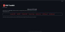 PDF Toolkit Streamlit Edition Screenshot 1