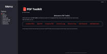 PDF Toolkit Streamlit Edition Screenshot 2