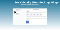 DW Calendly Lite - WordPress Booking Plugin Screenshot 3