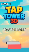 Tap Tower 3D Casual Game Screenshot 1