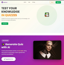 QuizGenie - Generate Smart Quizzes with AI Screenshot 1