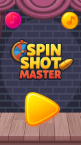Spin Shot Master Mobile Game - Unity Screenshot 1