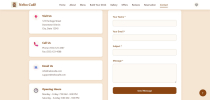 Nebo Caf - Cafe Restaurant HTML Template Screenshot 3